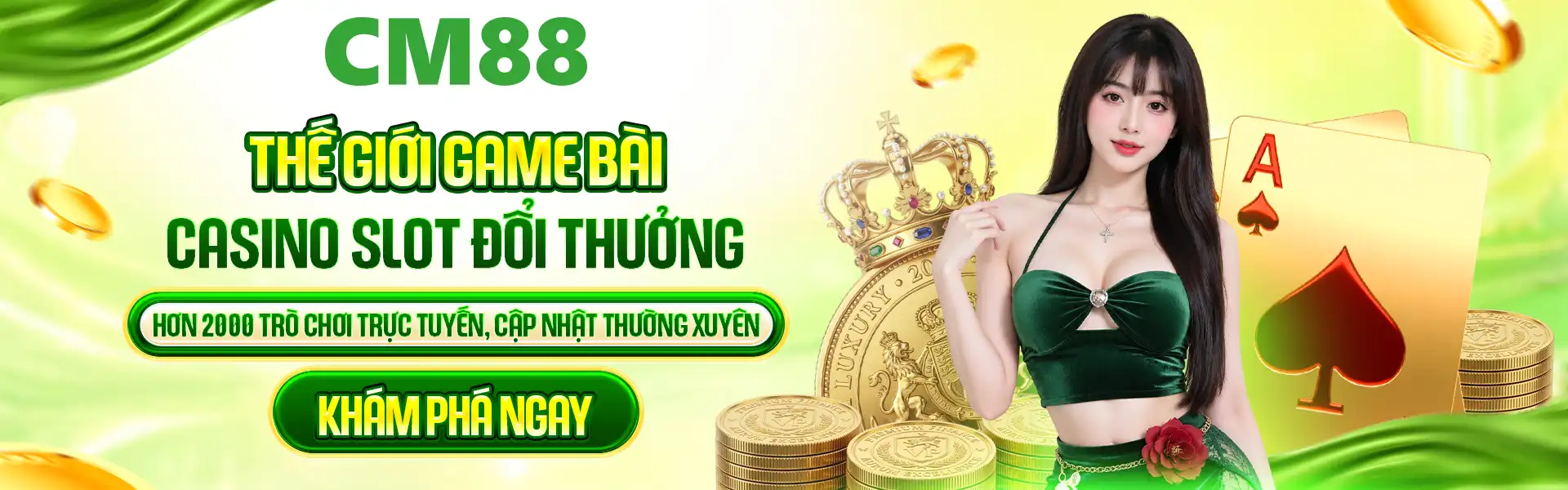 Cm88 banner trang chủ casino slot game bài đổi thưởng số 1